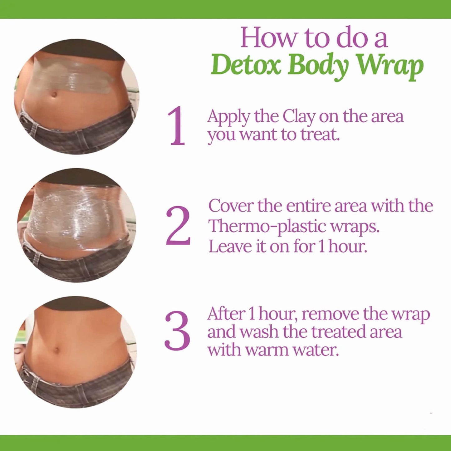 MUD (DIY Clay Detox Body Wrap treatment to lose inches, Detox and firm your skin)