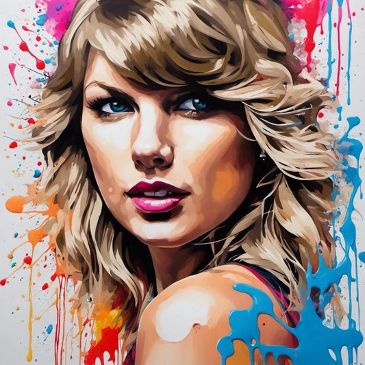 Taylor Pop Star Abstract Musician Art-PNG Download to make Pictures, posters, T-shirts, Tumblers, Mugs