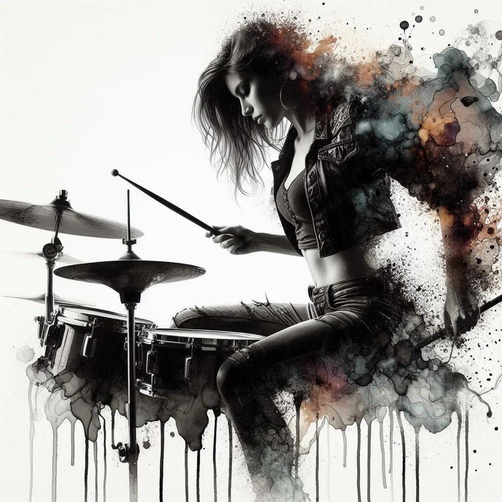 Female Pop Star Abstract Musician Art-PNG Download to make Pictures, posters, T-shirts, Tumblers, Mugs