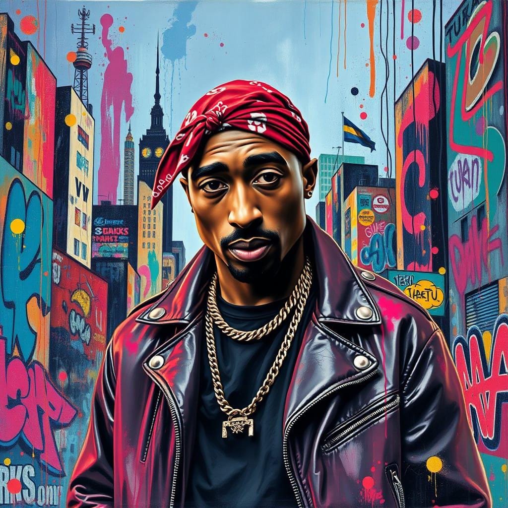 Tupac Rapper Abstract Musician Art-PNG Download to make Pictures, posters, T-shirts, Tumblers, Mugs