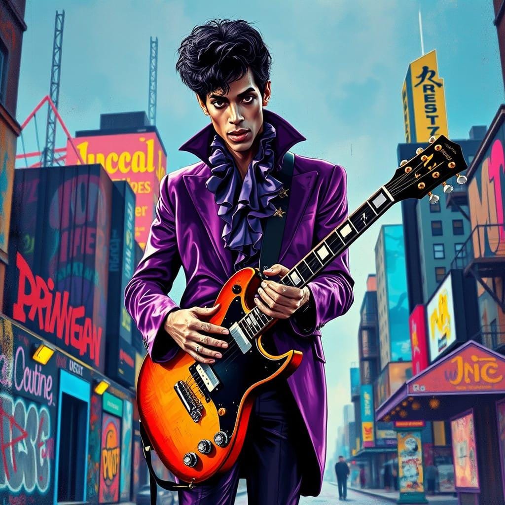 Prince Pop Star Abstract Musician Art-PNG Download to make Pictures, posters, T-shirts, Tumblers, Mugs