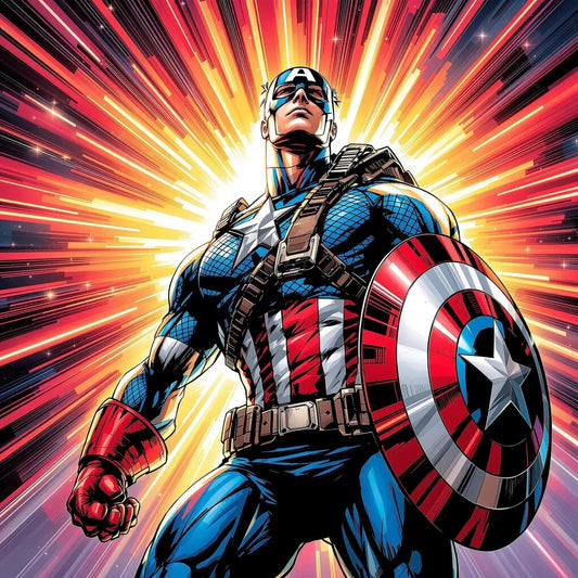 Captain America Art-PNG Download to make Pictures, posters, T-shirts, Tumblers, Mugs