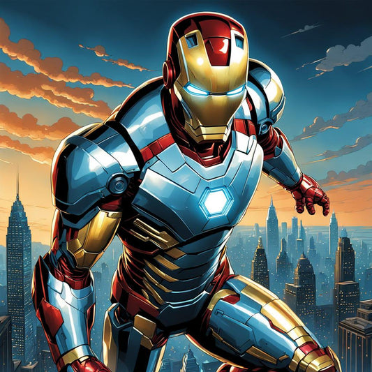 Iron Man abstract Art-PNG Download to make Pictures, posters, T-shirts, Tumblers, Mugs