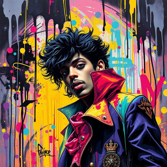 Prince Pop Star Abstract Musician Art-PNG Download to make Pictures, posters, T-shirts, Tumblers, Mugs